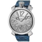 GAGA MILANO ガガ ミラノ MANUALE THIN 48MM 5210MIR01-BLU 腕時計 メンズ 送料無料
