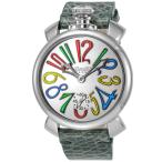 GAGA MILANO ガガ ミラノ MANUALE THIN 48MM 5210MIR02-GRN 腕時計 メンズ 送料無料