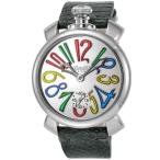 GAGA MILANO ガガ ミラノ MANUALE THIN 48MM 5210MIR02-LGY 腕時計 メンズ 送料無料
