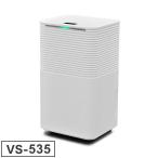 ベルソス イオン機能付き コンプレッサー式 除湿機 6L 7L ホワイト VS-535 キャスター付 ライト タンク外排水 省エネ 梅雨対策 結露防止 カビ防止