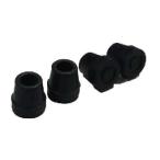 . мир завод Tey kob алюминиевый 4 пункт трость для замена резина φ15 4 шт 1 комплект / черный /- оплата при получении не возможно 