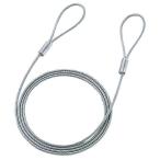 サンワサプライ eセキュリティ ワイヤー、1.5m・3.5mm SLE-1W 代引不可