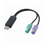 サンワサプライ USB-PS/2変換コンバータ USB-CVPS6 代引不可