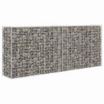 vidaXL ガビオンバスケット 亜鉛メッキ鋼製 85x30x200 cmハードウェア フェンス バリア フェンスパネル 代引不可