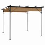 vidaXL пергола скидка включая тип брезент имеется 3x3 m steel 180 g/m 2 Home сад газонная трава сад уличный living уличный структура 