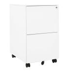 vidaXL мобильный файл шкаф белый 39x45x67 cm steel мебель шкаф место хранения файл полки оплата при получении не возможно 