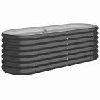 vidaXL сад посадочная машина цинк металлизированный steel 114x40x36 cm Anne тигр сиденье Home сад газонная трава сад садоводство растение в горшке * посадочная машина 