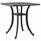 vidaXL сад стол bronze 53x53x53cm литье aluminium производства мебель уличный мебель уличный стол чай цвет оплата при получении не возможно 