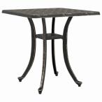 vidaXL сад стол bronze 53x53x53cm литье aluminium производства мебель уличный мебель уличный стол чай цвет оплата при получении не возможно 
