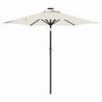 vidaXL сад зонт steel paul (pole) имеется белый 225x225x212 cm Home сад газонная трава сад уличный living наружный для зонт * затеняющий экран, шторки от солнца белый оплата при получении не возможно 