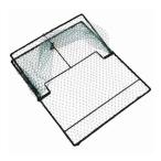 vidaXL 鳥の罠 緑 50 x 60 x 1.9 cm ポリエ�