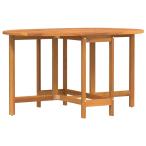 vidaXL складной бабочка сад стол 110x60x72 cm solid дерево Akashi a. . круглый мебель уличный мебель уличный стол оплата при получении не возможно 