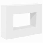 vidaXL 101 x 29 x 74 cm мебель стол акцент стол пристенный столик белый оплата при получении не возможно 