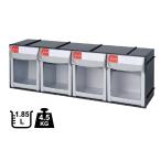 SHUTER シューター FO-604 パーツキャビネット 部品 収納  引き出し