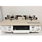  газовая плитка город газовый Rinnai Rinnai 2020 год производства KG64TW2L одна сторона жарение вода нет решётка левый чуть более тепловая мощность чистый бежевый 