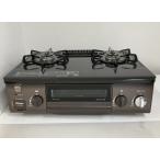  газовая плитка город газовый paromaPaloma 2023 год производства IC-S37BM-2L левый чуть более тепловая мощность Brown 56cm compact модель 