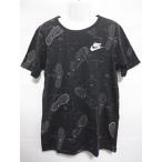  б/у одежда Junior 150 NIKE/ Nike ребенок футболка короткий рукав колодка принт голубой принт черный 913109-010