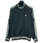  б/у одежда мужской L adidas/ Adidas спортивная куртка джерси полный Zip спорт ходьба черный 754387