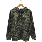  б/у одежда мужской MD UNDER ARMOUR/ Under Armor обратная сторона ворсистый тренировочный тянуть Parker спорт одежда капот зеленый / утка / черный MTR1814