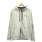  б/у одежда мужской MD UNDER ARMOUR/ Under Armor тренировочный Zip Parker спорт одежда casual капот серый / темно-серый MTR1409