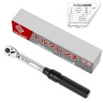 【中古】FE.TAKEO トルクレンチ プレセット型 タイヤ交換 差込角9.5mm(3/8インチ) 5-25N・m 車 バイク修理レンチ ソケットレンチ