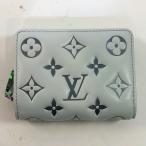 ショッピング楽天ファッション 【中古】LOUIS VUITTON モノグラム M82768 ポルトフォイユ・ルー グリ 2つ折り財布