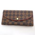 【LOUISVUITTON】ルイヴィトン ポルトフォイユカイサ 財布 ダミエ N61221【中古】【代金引換不可】/hm10024tg