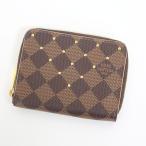 【LOUIS VUITTON】ルイヴィトン ジッピーコインパース ダミエ スタッズ N60250 TN2179【中古】【代金引換不可】/ok06324kt