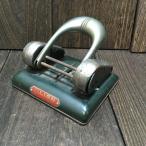  лев офисная работа контейнер античный 2 дырокол Showa Retro Vintage in пыль настоящий 