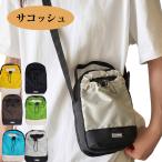 サコッシュ 軽量 おしゃれ ナイロン ショルダーバッグ メンズ レディース 小さめ 縦型 肩掛け 登山 撥水 アウトドア 予約
