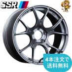 ホイールのみ1本 SSR GTX02 (DSI) 18インチ 9.5J PCD:114.3/5H インセット:22 ダークシルバー 【法人宛て発送限定】