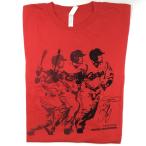 (USED товар / б/у товар ) Hiroshima Toyo Carp передний рисовое поле . добродетель .. память футболка . удар O размер PR