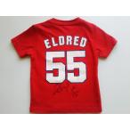 (USED товар / б/у товар ) Hiroshima Toyo Carp 55b Lad * L do красный подписан baby . номер футболка (90) Carp PR