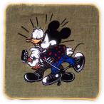 優良配送 B'z 30th Year Exhibition SCENES 1988-2018 会場限定 ディズニー コラボハンカチタオル カーキ