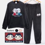 スウエット トレーナー パンツ 上下セット 大きいサイズ フリース ペコちゃん ポコちゃん ハロウィン コスプレ キャラクター 3661