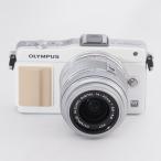 OLYMPUS オリンパス ミラーレス一眼 PEN mini E-PM2 レンズキット ホワイト E-PM2 LKIT WHT #11008