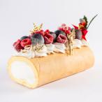 パティスリー モンシェール ホワイトクリスマスロール 1481-055 | クリスマスケーキ・送料無料・人気・通販・予約・2022年度・冷凍