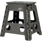 不二貿易 折りたたみ椅子 アウトドア 軽量 踏み台 折畳み コンパクト ステップ スツール 釣り キャンプ 花火大会 幅39×奥行33×高さ39cm カーキ ア