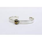 ATIROatiroSILVER 18K GOLD BANGLE серебряный Gold браслет мужской женский ручная работа сделано в Японии зеркальная полировка BA-004