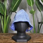 SAUNA HAT sauna шляпа SAUNA CAP sauna колпак двусторонний peiz Lee рисунок хлопок хлопок 100% свободный размер стиральная машина OK! Light Indigo кошка pohs рейс 200 иен соответствует 