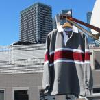 BARBARIAN "CANADA SPEC" STK-211 12oz REGULER LONG SLEEVE RUGBY JERSEY Rugger рубашка длинный рукав Canada производства OXFORD/WHITE/MAROON S-XL бесплатная доставка!