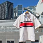 BARBARIAN×REDWOOD　別注 WOR-034SPL 12oz REGULER SHORT SLEEVE RUGBY JERSEY 