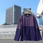 BARBARIAN "NEW JAPAN SIZE SPEC" XFE-18 12oz CREW LONG SLEEVE RUGBY JERSEY Rugger рубашка длинный рукав Canada производства LAVENDER/NAVY/PURPLE S-XL бесплатная доставка 