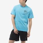 【リーボック公式】ラン グラフィック Tシャツ / RUN GRAPHIC SS TEE (ボールドシアン)