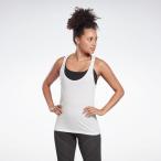 [ Reebok официальный ] хлопок Racer майка / GB W COTTON RACER TANK VCTR( белый )