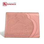 TIFFANY&amp;Co. Tiffany возврат tu Heart футляр для визитных карточек чехол для пропуска футляр для карточек Pink Lady -s[ б/у ]