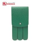  прекрасный товар MONTBLANC Montblanc Meister shute.k3шт.@ для Logo пенал зеленый унисекс [ б/у ]