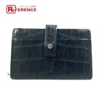 SAINT LAURENT PARIS солнечный rolan Париж 507603 черный ko type вдавлено . мелкие вещи футляр для карточек кожа черный мужской [ б/у ]