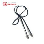 CHROME HEARTS クロムハーツ 革紐 ブレイド チョーカー ネックレス ブラック ユニセックス【中古】