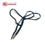 CHROME HEARTS クロムハーツ 革紐 ブレイド アクセサリー ネックレス ブラック ユニセックス【中古】